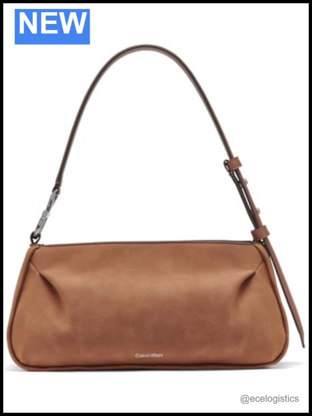 Faux Nubuck Vegan Leather Top Zip Messenger Bag with Pockets